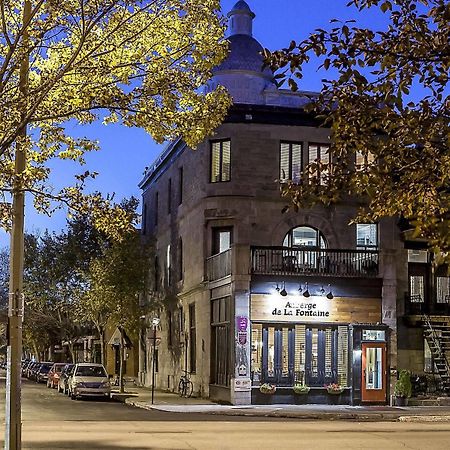 Auberge De La Fontaine Montréal Dış mekan fotoğraf