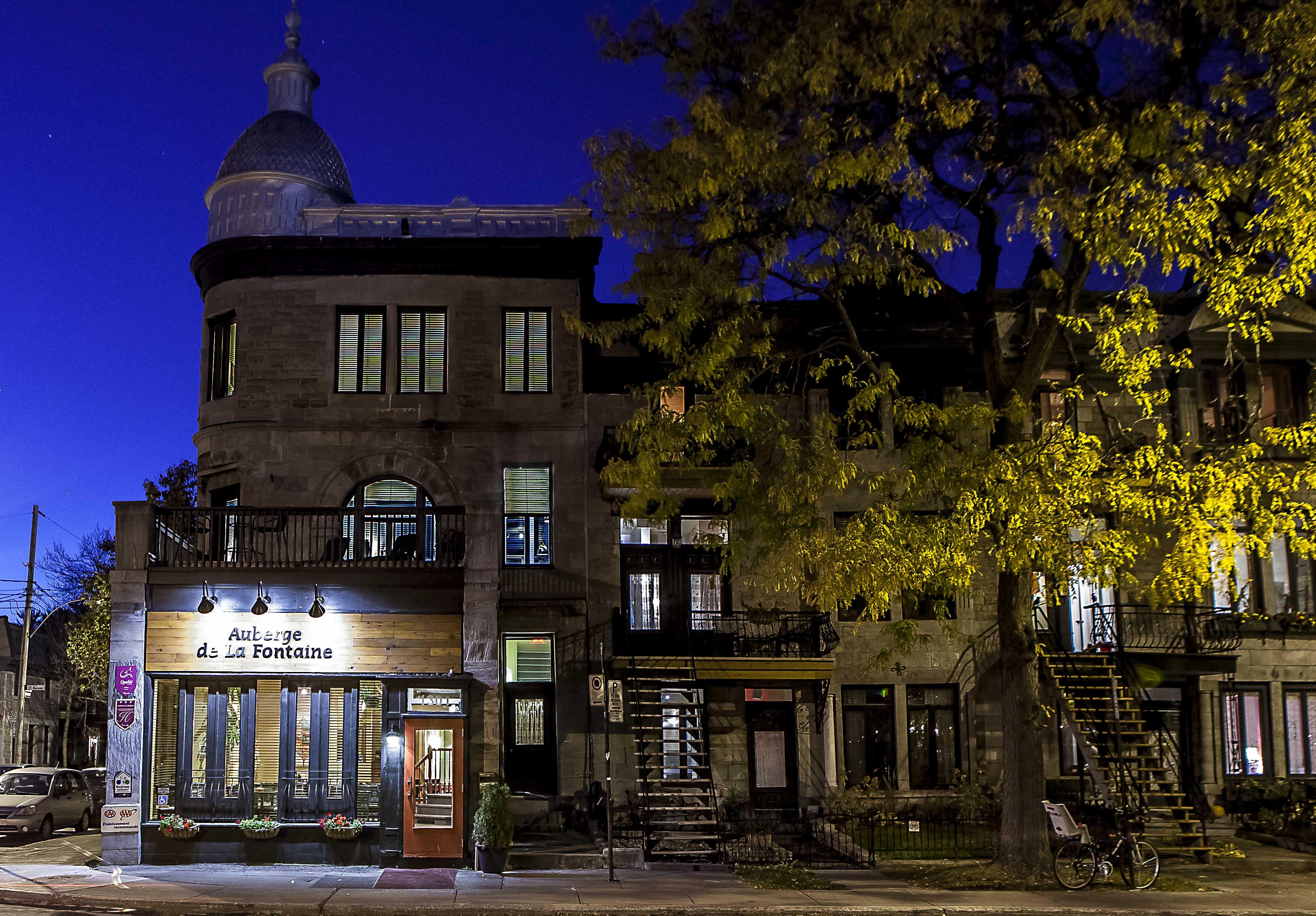 Auberge De La Fontaine Montréal Dış mekan fotoğraf