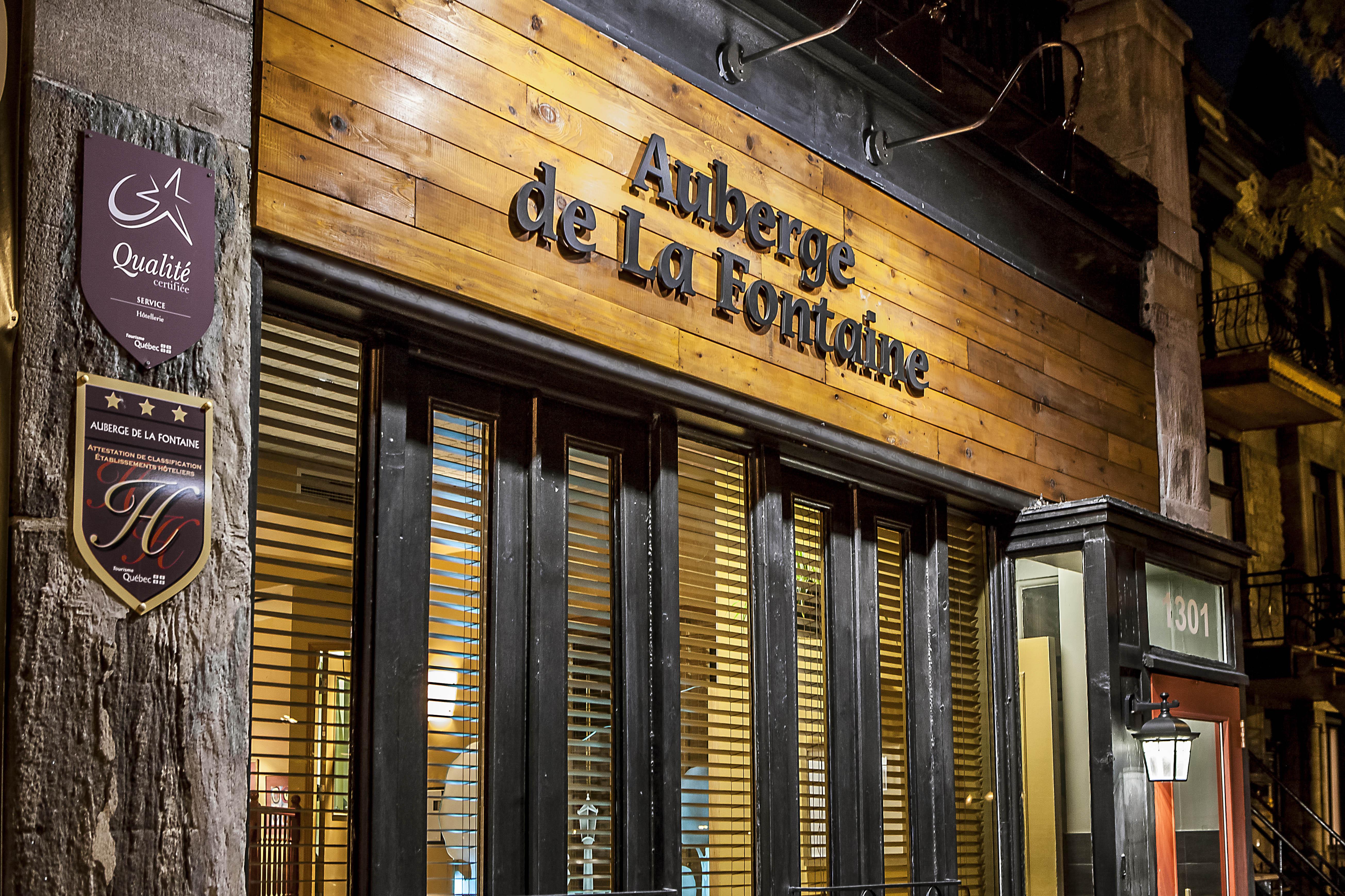 Auberge De La Fontaine Montréal Dış mekan fotoğraf