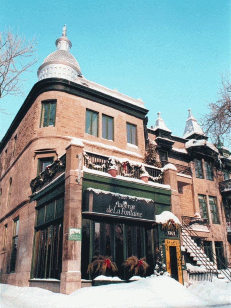 Auberge De La Fontaine Montréal Dış mekan fotoğraf